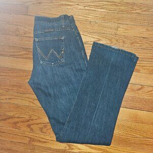 Wrangler Q Baby Dark wash jeans size 7/8 x 34